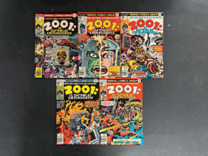 2001: A Space Odyssey (1976) #1-10 FN (6.0) Jack Kirby Cover – #1-10 Marvel