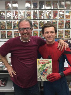 Tom Holland and Gus Poulakas