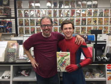 Tom Holland and Gus Poulakas