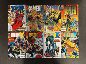 Age of Apocalypse (1995) NM (9.4) Mini Set of 16 – Age of Apocalypse #Lotof16 Comic Book Marvel Comics 1995 Uncanny X…