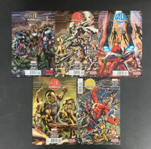 Age of Ultron (2013) #'s 1 2 3 4 5 6 7 8 9 10 NM (9.4) Set Bendis Hitch – Age of Ultron #1-10 Comic Book Marvel 2013…
