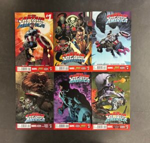 All-New Captain America (2014) #1-6 VF/NM Complete Set Marvel – All-New Captain America #1-6 Marvel Comics 2014