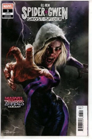 All-New Spider-Gwen: The Ghost-Spider (2025) #3 NM Marvel Zombies Variant Cover – Spider-Gwen: the Ghost-Spider #3 Co…