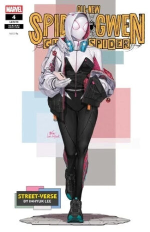 All-New Spider-Gwen: The Ghost-Spider (2025) #4 NM Inhyuk Lee Street-Verse Cover – Spider-Gwen: the Ghost-Spider #4 C…