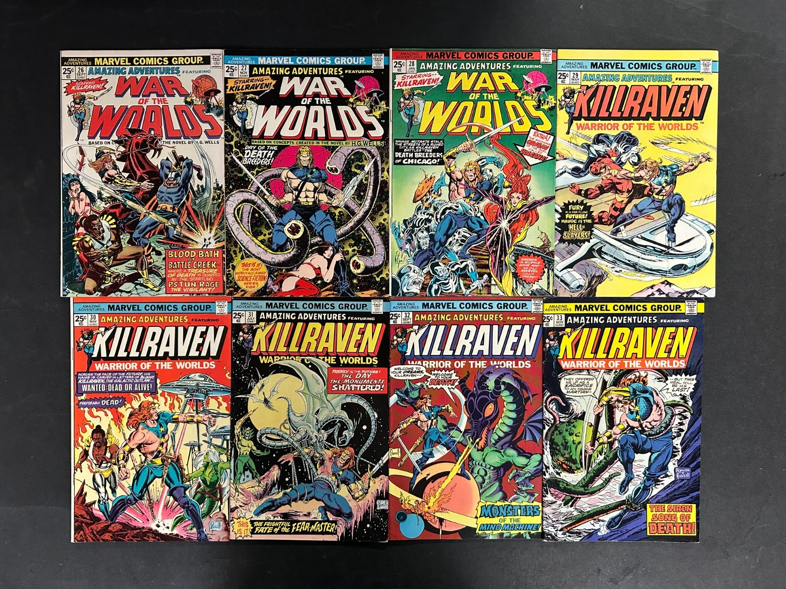 Amazing Adventures (1970) #18-39 Complete Killraven FN/VF (7.0) – Amazing Adventures #18 Comic Book Marvel Comics 197…