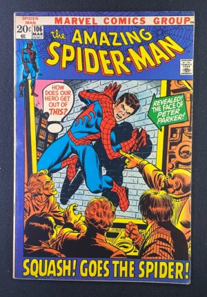 Amazing Spider-Man (1963) #106 FN/VF- (7.0) John Romita Sr – Amazing Spider-Man #106 Comic Book Marvel Comics 1971 Sp…