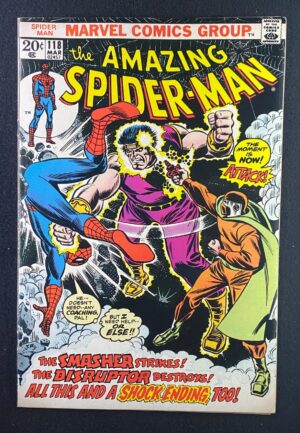 Amazing Spider-Man (1963) #118 FN (6.0) Death Smasher – Amazing Spider-Man #118 Comic Book Marvel Comics 1972 Spider-Man