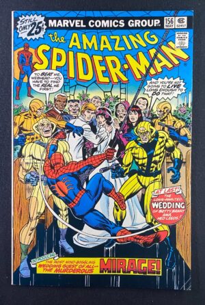 Amazing Spider-Man (1963) #156 FN (6.0) – Amazing Spider-Man #156 Comic Book Marvel Comics 1974 Spider-Man
