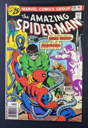 Amazing Spider-Man (1963) #158 FN/VF (7.0) – Amazing Spider-Man #158 Comic Book Marvel Comics 1974 Spider-Man