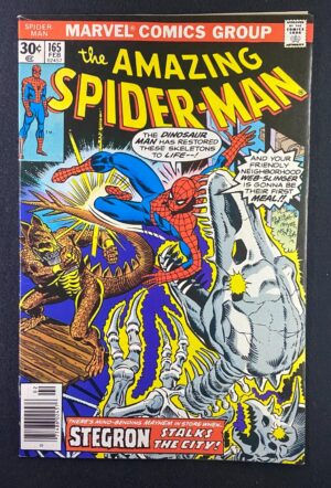 Amazing Spider-Man (1963) #165 FN/VF (7.0) – Amazing Spider-Man #165 Comic Book Marvel Comics 1976 Spider-Man