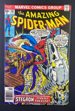 Amazing Spider-Man (1963) #165 NM- (9.2) – Amazing Spider-Man #165 Comic Book Marvel Comics 1976 Spider-Man