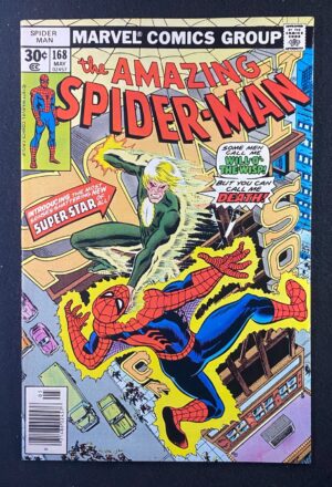 Amazing Spider-Man (1963) #168 VF+ (8.5) – Amazing Spider-Man #168 Comic Book Marvel Comics 1976 Spider-Man