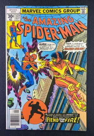 Amazing Spider-Man (1963) #172 VF+ (8.5) 1st Rocket Racer – Amazing Spider-Man #172 Comic Book Marvel Comics 1977 Spi…