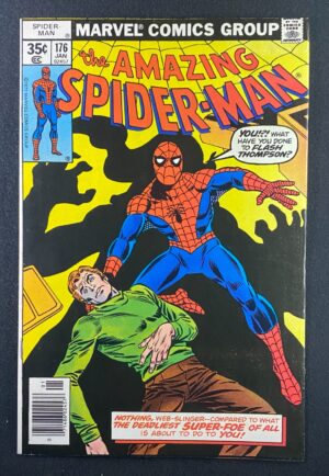 Amazing Spider-Man (1963) #176 FN/VF (7.0) – Amazing Spider-Man #176 Comic Book Marvel Comics 1977 Spider-Man