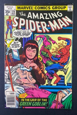 Amazing Spider-Man (1963) #178 FN/VF (7.0) – Amazing Spider-Man #178 Comic Book Marvel Comics 1977 Spider-Man