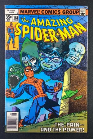 Amazing Spider-Man (1963) #181 FN/VF (7.0) – Amazing Spider-Man #180 Comic Book Marvel Comics 1977 Spider-Man