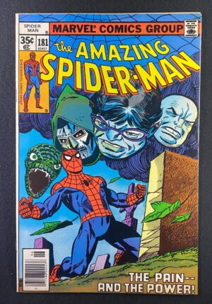 Amazing Spider-Man (1963) #181 VF+ (8.5) – Amazing Spider-Man #180 Comic Book Marvel Comics 1977 Spider-Man