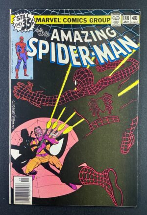 Amazing Spider-Man (1963) #188 VF/NM (9.0) Jigsaw – Amazing Spider-Man #187 Comic Book Marvel Comics 1978 Spider-Man