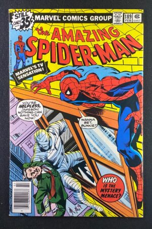Amazing Spider-Man (1963) #189 FN+ (6.5) John Byrne – Amazing Spider-Man #189 Comic Book Marvel Comics 1978 Spider-Man