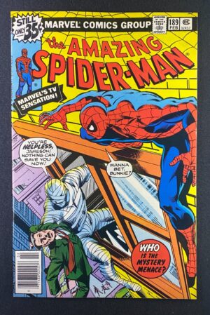 Amazing Spider-Man (1963) #189 NM- (9.2) John Byrne – Amazing Spider-Man #189 Comic Book Marvel Comics 1978 Spider-Man
