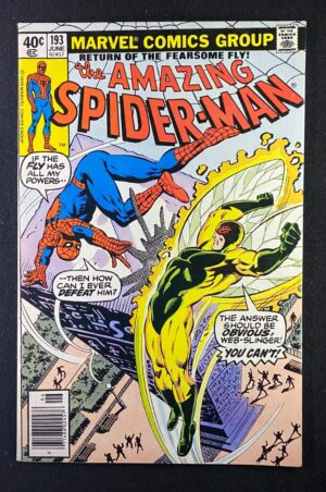 Amazing Spider-Man (1963) #193 VF+ (8.5) Mark Jewelers – Amazing Spider-Man #193 Comic Book Marvel Comics 1979 Spider…