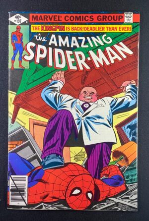 Amazing Spider-Man (1963) #197 FN/VF (7.0) Kingpin – Amazing Spider-Man #197 Comic Book Marvel Comics 1979 Spider-Man