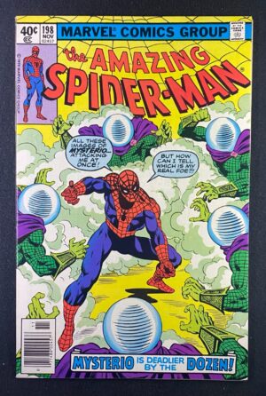 Amazing Spider-Man (1963) #198 NM- (9.2) – Amazing Spider-Man #198 Comic Book Marvel Comics 1979 Spider-Man