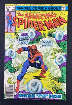Amazing Spider-Man (1963) #198 VF/NM (9.0) Mark Jewelers – Amazing Spider-Man #198 Comic Book Marvel Comics 1979 Spid…