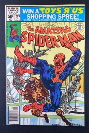 Amazing Spider-Man (1963) #209 NM- (9.2) – Amazing Spider-Man #209 Comic Book Marvel Comics 1979 Spider-Man