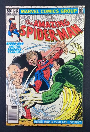 Amazing Spider-Man (1963) #217 NM- (9.2) Mark Jewelers – Amazing Spider-Man #217 Comic Book Marvel Comics 1981 Spider…