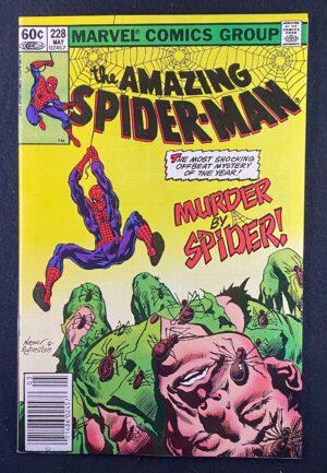 Amazing Spider-Man (1963) #228 NM (9.4) Mark Jewelers – Amazing Spider-Man #228 Comic Book Marvel Comics 1981 Spider-Man