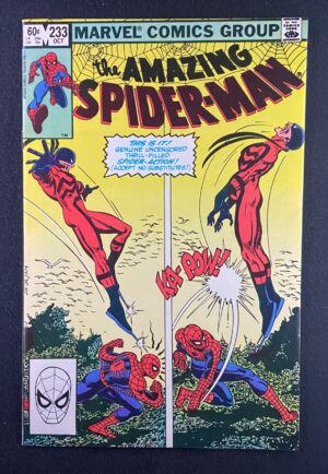 Amazing Spider-Man (1963) #233 NM (9.4) Tarantula – Amazing Spider-Man #218 Comic Book Marvel Comics 1982 Spider-Man