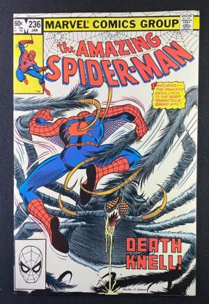 Amazing Spider-Man (1963) #236 NM (9.4) – Amazing Spider-Man #236 Comic Book Marvel Comics 1982 Spider-Man