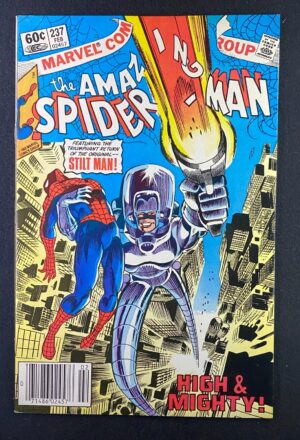 Amazing Spider-Man (1963) #237 NM- (9.2) Stilt Man Newsstand – Amazing Spider-Man #237 Comic Book Marvel Comics 1982…
