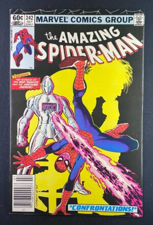 Amazing Spider-Man (1963) #241 VF/NM (9.0) John Romita Jr – Amazing Spider-Man #242 Comic Book Marvel Comics 1982 Spi…