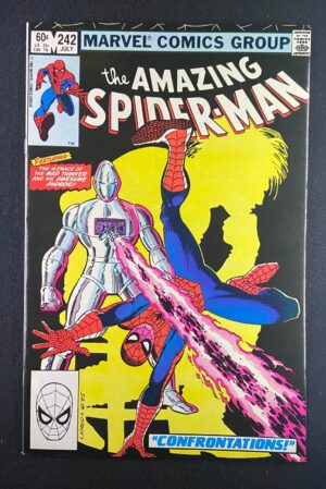 Amazing Spider-Man (1963) #242 NM- (9.2) – Amazing Spider-Man #242 Comic Book Marvel Comics 1982 Spider-Man