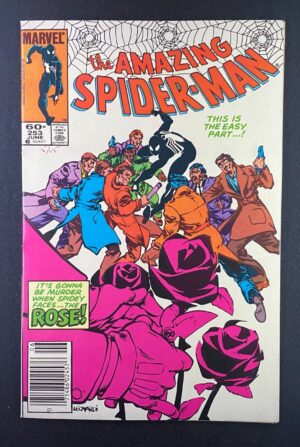Amazing Spider-Man (1963) #253 VF+ (8.5) 1st App The Rose – Amazing Spider-Man #253 Comic Book Marvel Comics 1983 Spi…