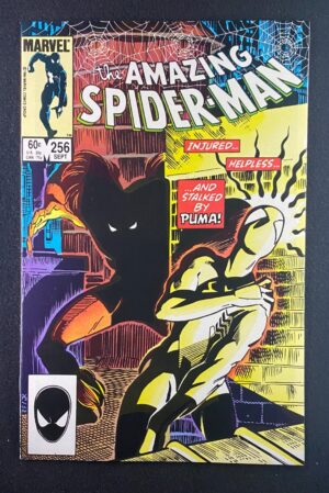 Amazing Spider-Man (1963) #256 NM (9.4) 1st Puma Ron Frenz – Amazing Spider-Man #256 Comic Book Marvel Comics 1984 Sp…
