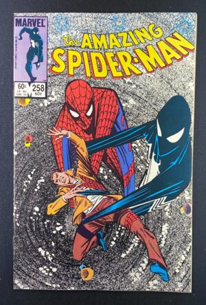 Amazing Spider-Man (1963) #258 NM (9.4) Ron Frenz Symbiote Reveal – Amazing Spider-Man #258 Comic Book Marvel Comics…