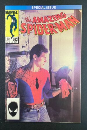 Amazing Spider-Man (1963) #262 NM- (9.2) Classic Photo Cover – Amazing Spider-Man #262 Comic Book Marvel Comics 1984…