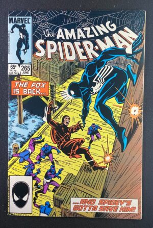 Amazing Spider-Man (1963) #265 NM (9.4+) 1st Silver Sable – Amazing Spider-Man #265 Comic Book Marvel Comics 1985 Spi…