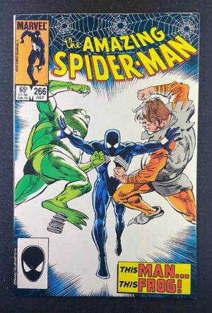 Amazing Spider-Man (1963) #266 VF+ (8.5) Deny Cowan – Amazing Spider-Man #266 Comic Book Marvel Comics 1985 Spider-Man