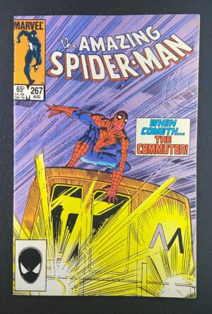 Amazing Spider-Man (1963) #267 NM- (9.2) 1st Commuter – Amazing Spider-Man #267 Comic Book Marvel Comics 1985 Spider-Man
