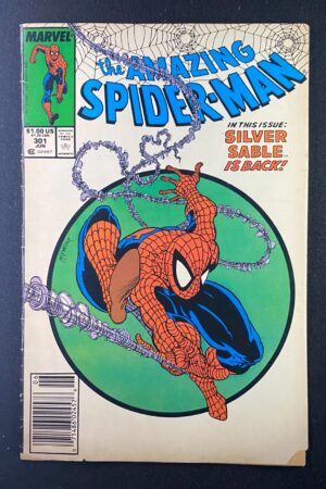Amazing Spider-Man (1963) #301 VG- (3.5) Todd McFarlane Newsstand – Amazing Spider-Man #301 Comic Book Marvel Comics…