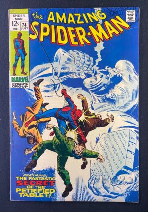 Amazing Spider-Man (1963) #74 FN/VF (7.0) John Romita Sr – Amazing Spider-Man #74 Comic Book Marvel 1969 Spider-Man