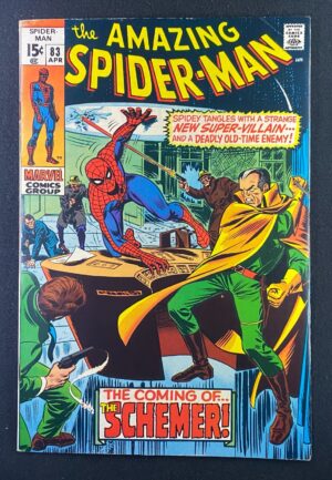 Amazing Spider-Man (1963) #83 FN+ (6.5) John Romita Sr 1st Schemer – Amazing Spider-Man #83 Comic Book Marvel Comics…