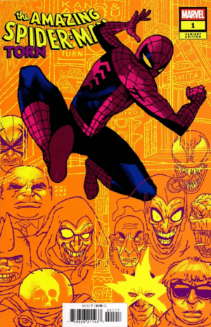 Amazing Spider-Man: Torn (2025) #1 NM Mark Chiarello 1:25 Variant Cover – Amazing Spider-Man #1 Comic Book Marvel 202…