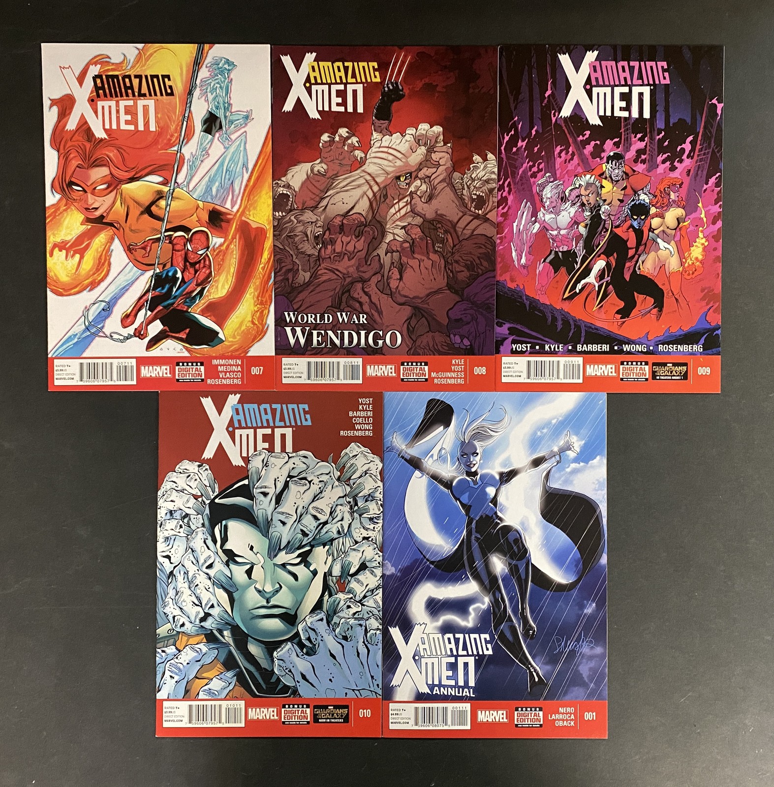 Amazing X-Men (2014) #'s 1-10 + annual 1 NM (9.4) Set – Ultimate Comics X-Men #1-33 Comic Book Marvel 2011 X-Men