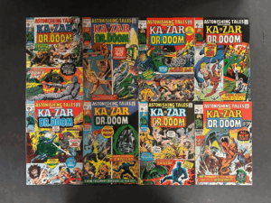 Astonishing Tales (1970) #1-36 VG/FN (5.0) Complete Set – Astonishing Tales #1-36 Marvel 1970 Deathlok