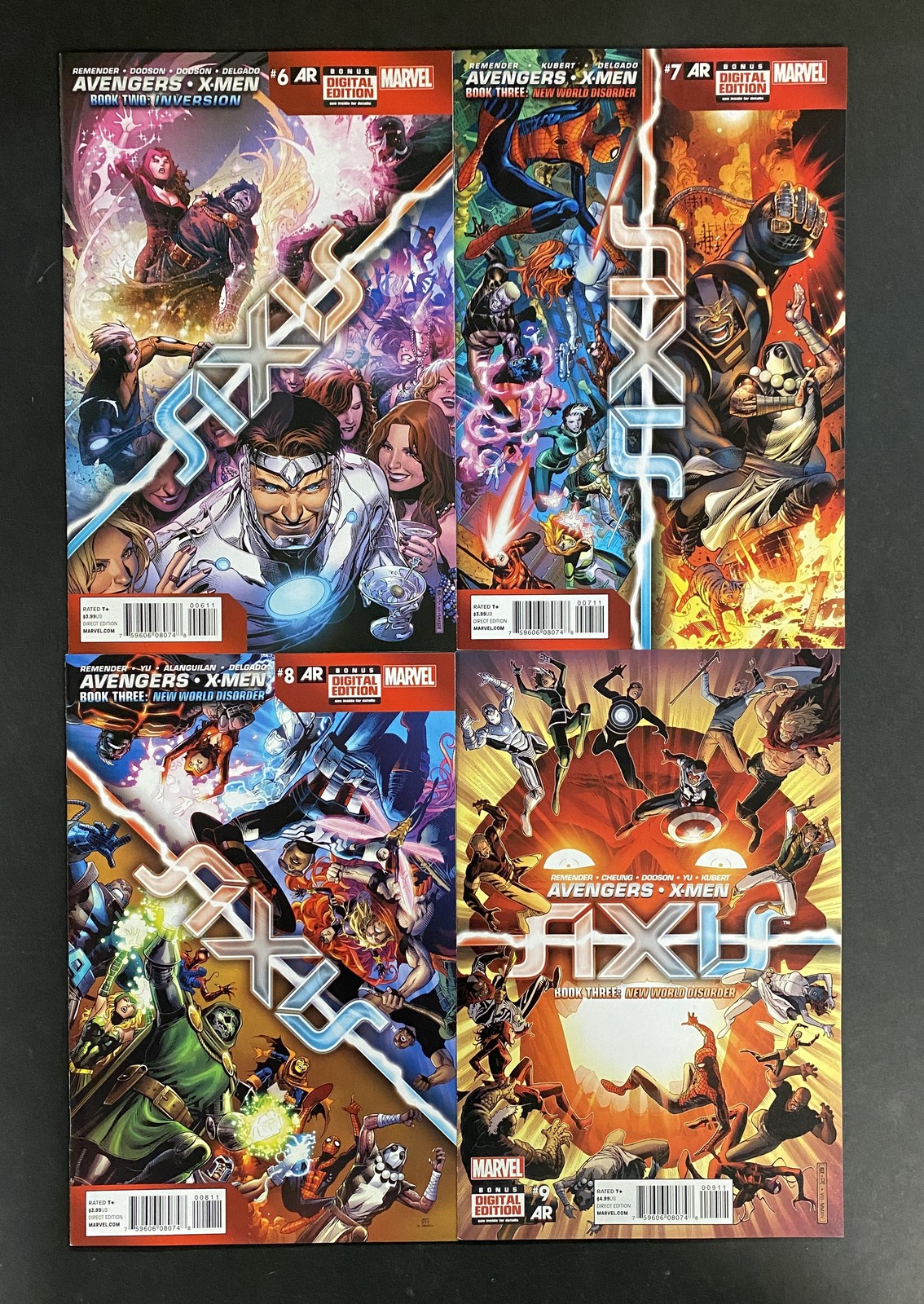 Avengers & X-Men: Axis (2014) #'s 1 2 3 4 5 6 7 8 9 Complete NM (9.4) Set – All-New X-Men #1-41 Comic Book Marvel 201…